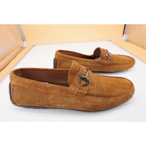 To Boot New York Nashua Brown Suede Men\'s Penny Bit loafer SZ 11.5 Driver Sigaro main image 9